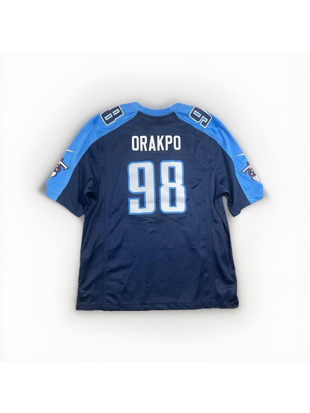 NWT Nike Brian Orakpo Tennessee Titans Jersey Mens XL Blue NFL Football Pro Line